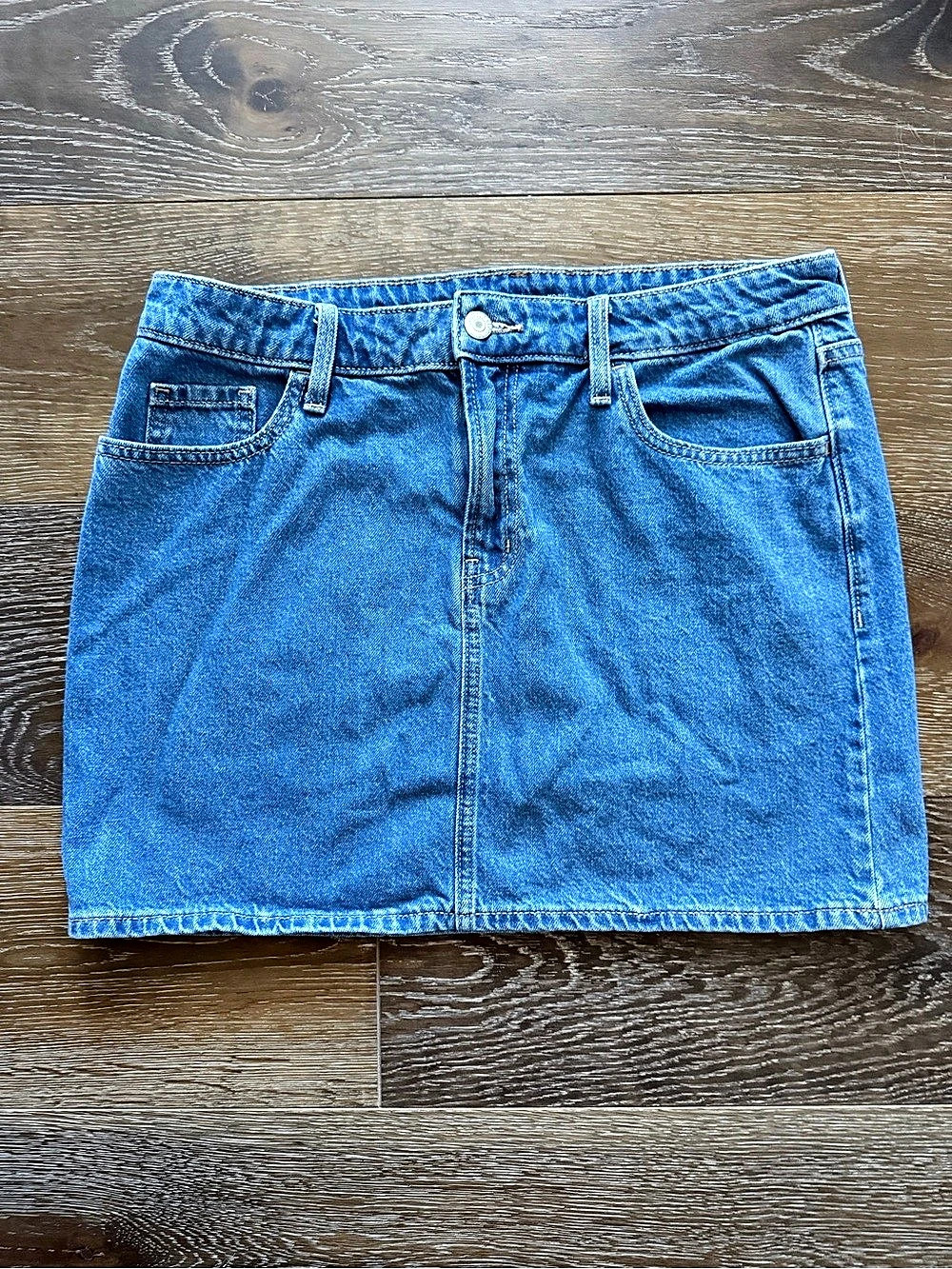 Old Navy - Mid-Rise Wow Denim Skirt